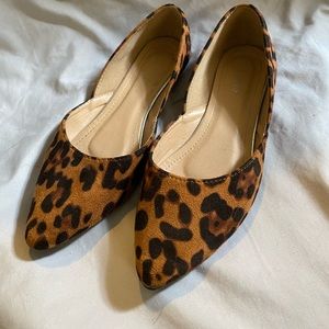 Cheetah/Leopard print flats